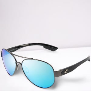 Costa del Mar Loreto Like Sunglasses 580p Polarized Unisex Sunglasses Metal Frame New No Box Included