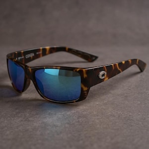 Costa Del Mar Cat Cay Sunglasses Leopard Blue, 580p Polarized, Box/case Not Included