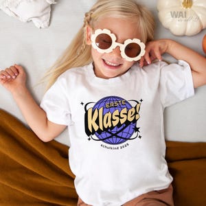 First Grade T-Shirt Gift Schoolchild 2025 School Beginner School Enrollment First Grader|Children's T-Shirt First Grade Gift Children Back to School