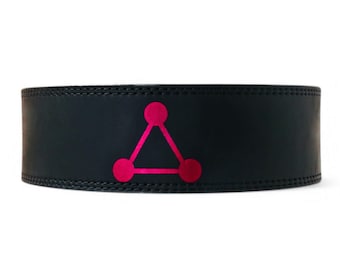 Shikigami Anime Lifting Belt - leren powerlifting hefboomriem