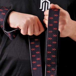 Anime Lifting Straps, Wrist Wraps For Gym, Anime Powerlifting Gear, Deadlift Straps, Heavy Duty Wrist Support, Training Gift for Boyfriend