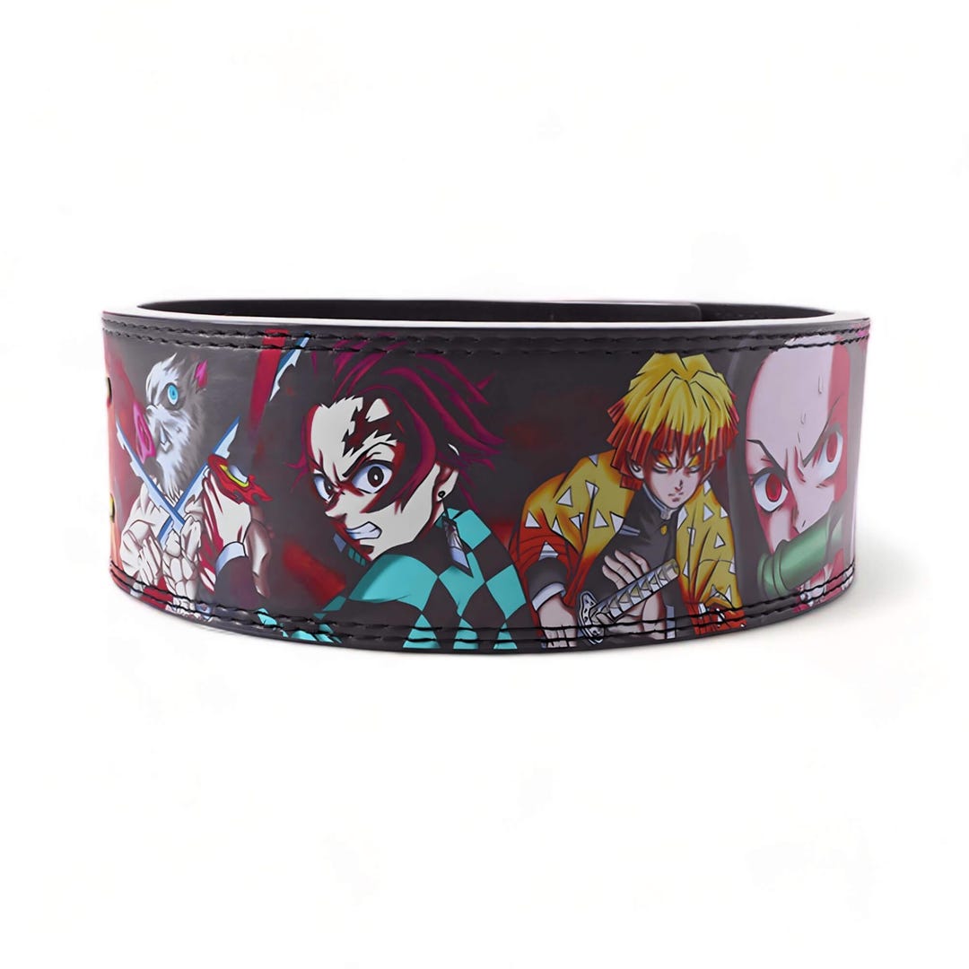 Anime Powerlifting Lever Belt: Kimetsu No Yaiba USAPL Weightlifting Gym ...
