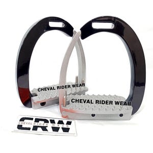 Lightweight Aluminum Stirrup Iron Horse Riding 4.75&quot; Premium Quick Release Safety Stirrup Irons – Multiple Colors Available