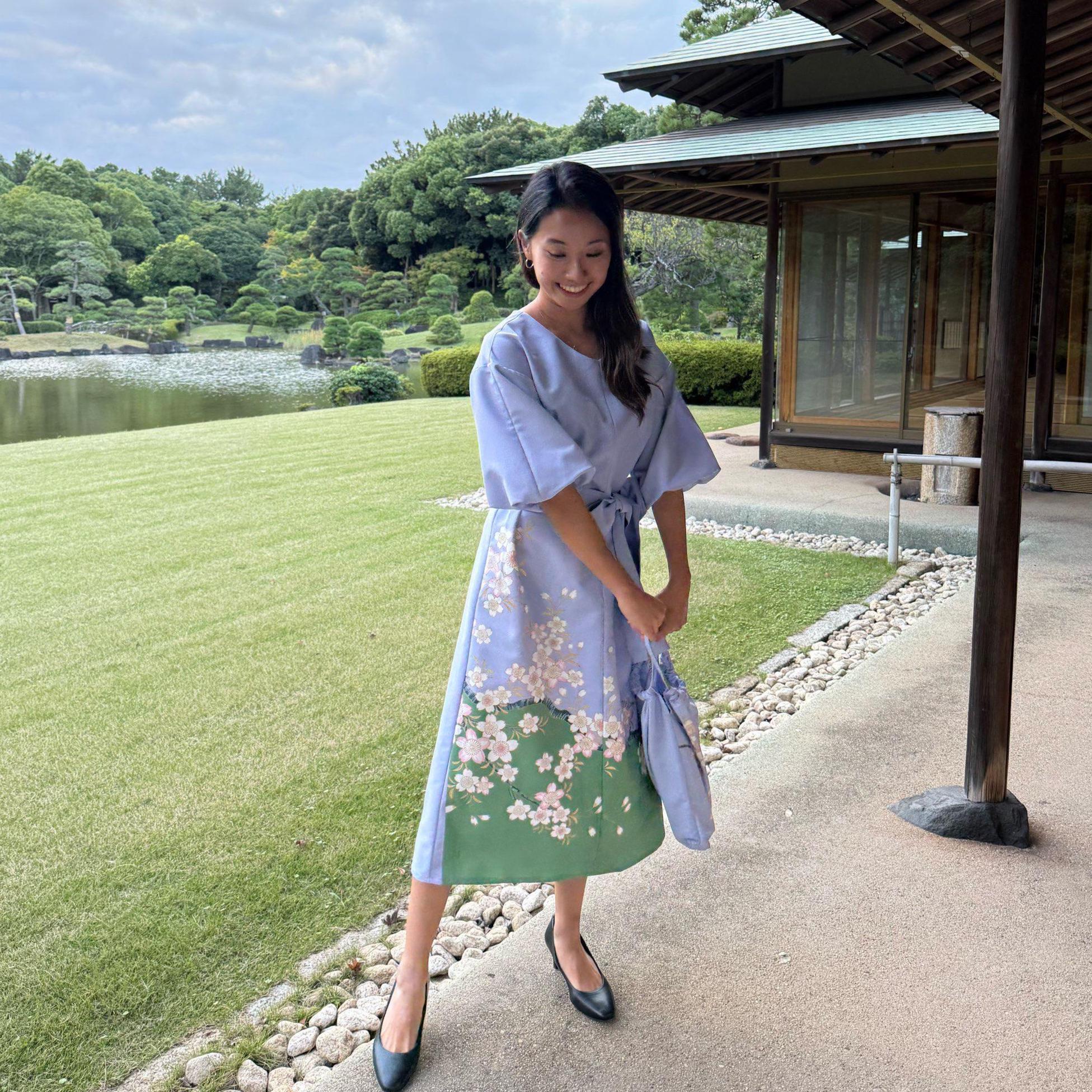 Japanese Blue Dress