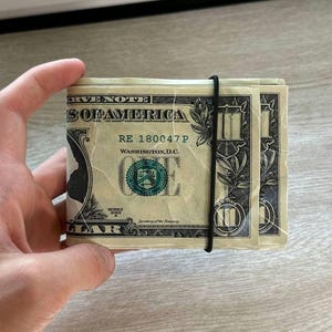 11 Dollar bill wallet (Not Maison Margiela)