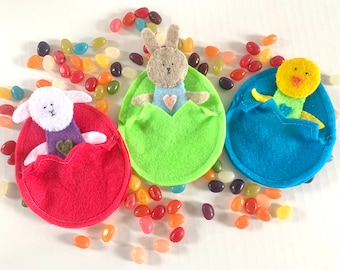 Easter Egg Pouches - Easter Baskets, Party Favors