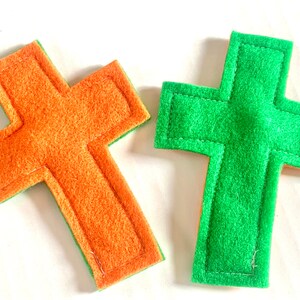 Cross Fidget Toy Marble Maze green/orange