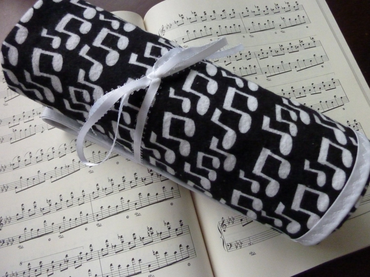 Extra Large Swaddle Blanket Music Notes Etsy