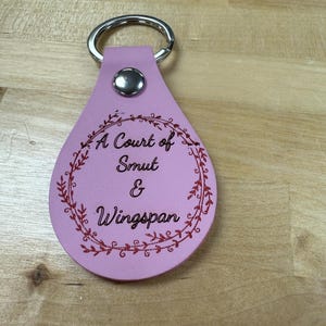 A Court of Smut and Wingspan Keychain