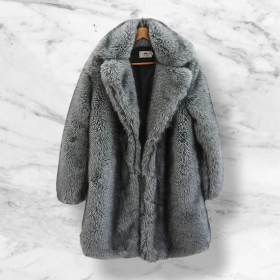 Mens Long Faux Mink Fur Coat, Thick Warm Winter Trench Coat, Plus Size Men Coats, Single Breasted Coat, Casual Autumn Jackets, Customizable