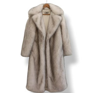 Mens Faux Fur Coat, Winter Warm Long Jacket, Plus Size Fur Overcoat, Casual Streetwear Coat, Oversized Men Coats