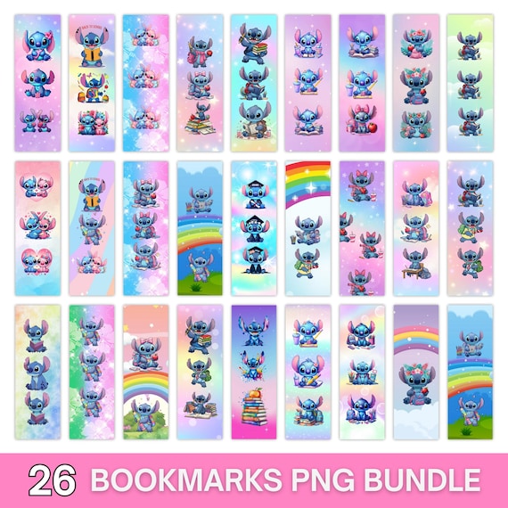 Digital Download Bookmarks PNG Bundle: Funny Printable Bookmarks for Kids