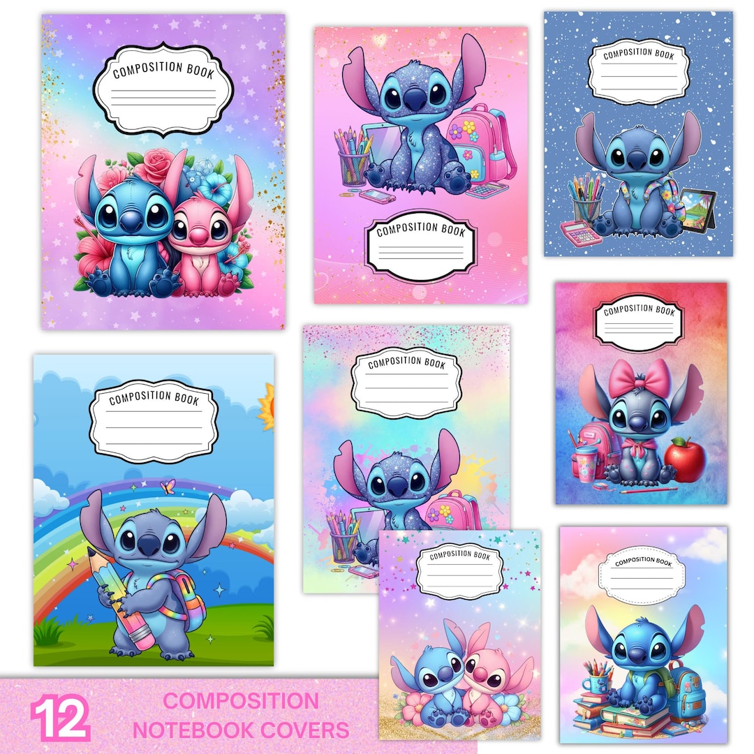 Composition Notebook Cover: Back to School (PDF Download, Canva ...