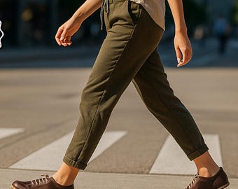 Handmade Coffee Brown Leather Barefoot Sneakers: Copper Rivet Grounding Shoes