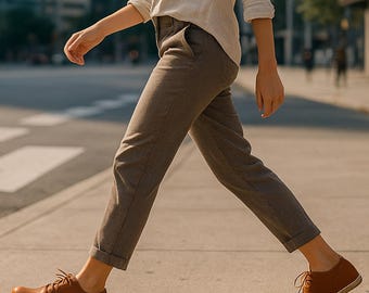 Handmade Brown Leather Barefoot Sneakers: Copper Rivet Grounding Minimalist Shoes
