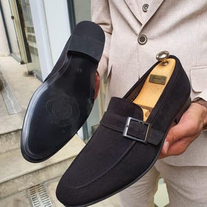 Black Buckle Shoes