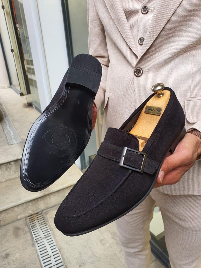 Black Buckle Shoes