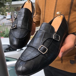 Black Leather Loafers