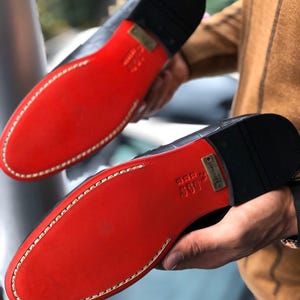 Black Croc Embossed Double Monk Strap Loafers