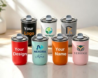 Thanksgiving Employee Gifts, Custom Logo 10oz Stainless Steel Tumbler, Employee Appreciation Gift