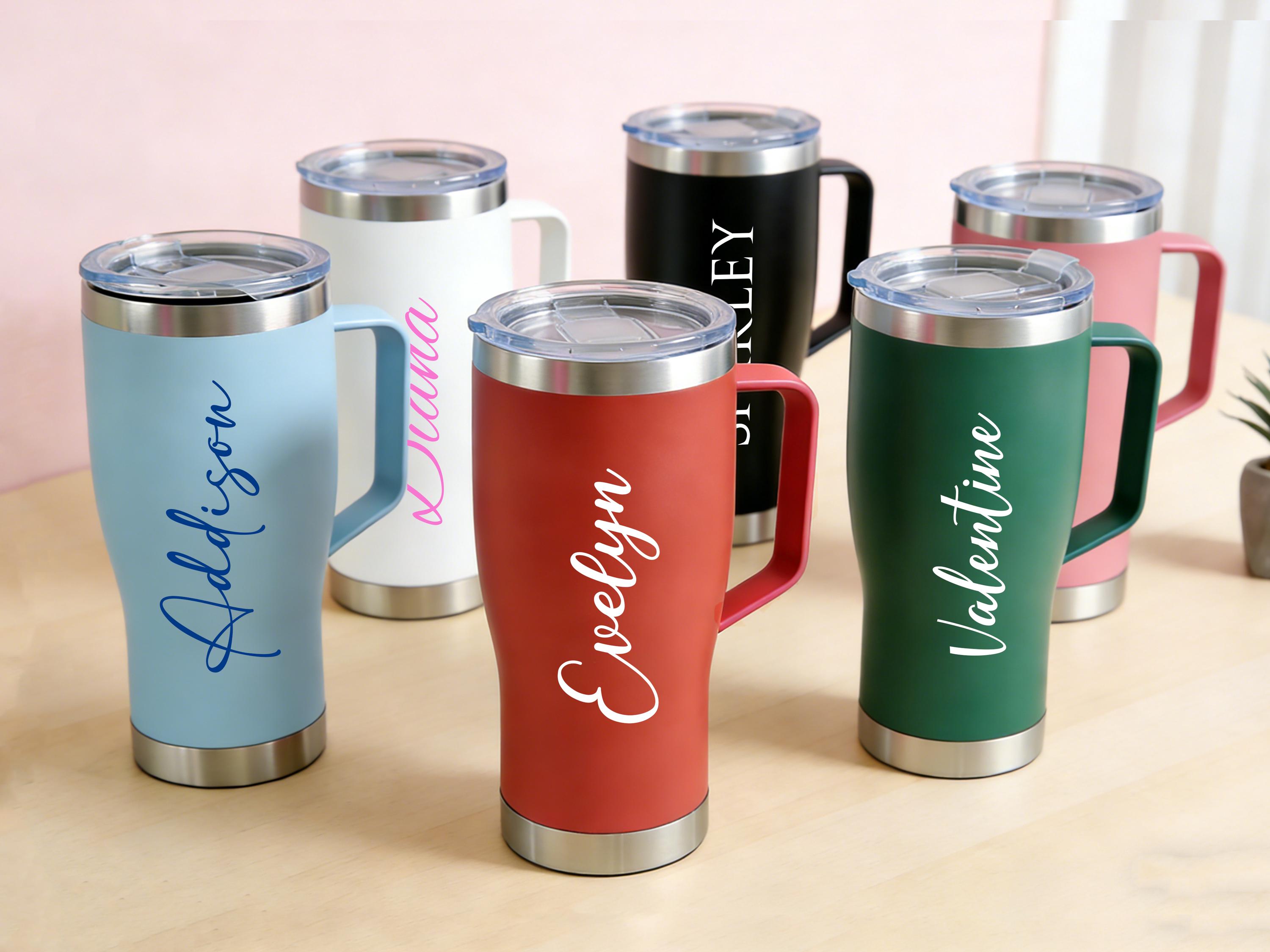 20oz Ceramic Travel Mugs - Etsy