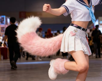 USB Wagging Cosplay Tail – Rechargeable Moving Fox Tail Costume
