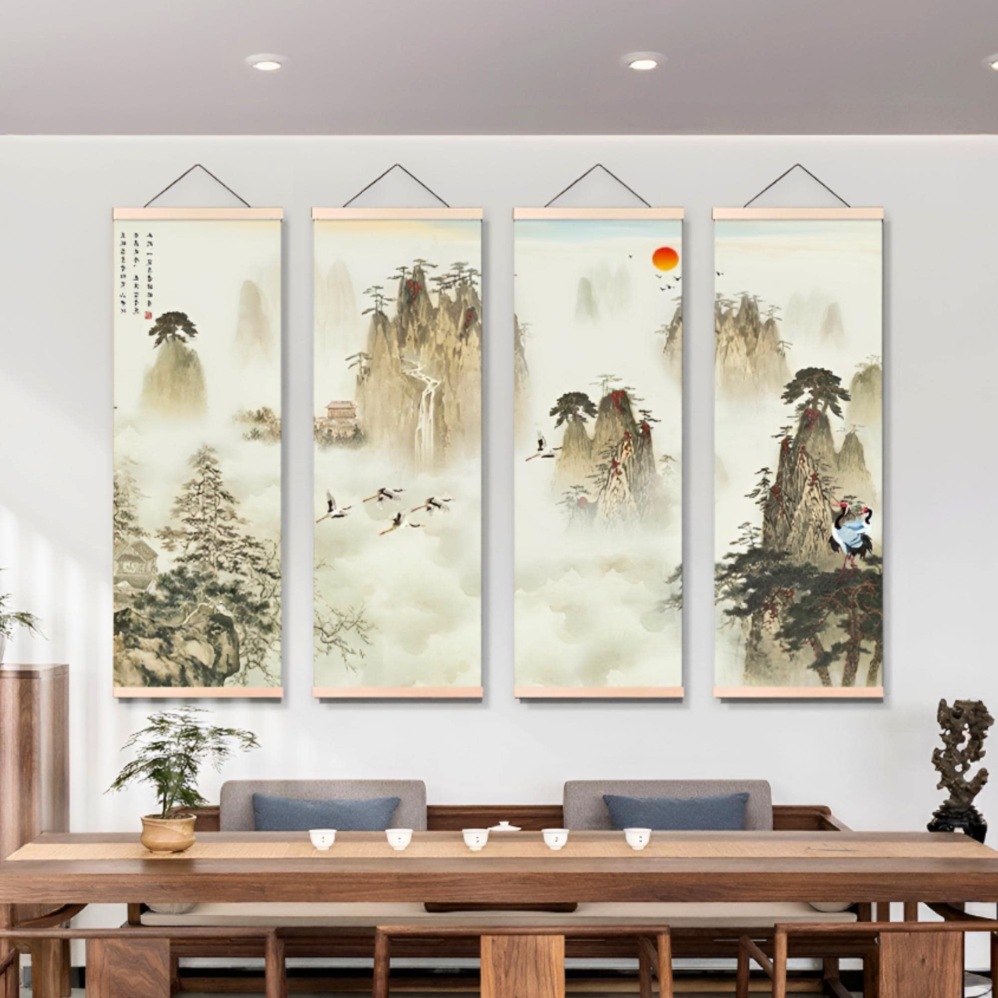 Chinese wall hanging - Etsy 日本