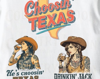 Choosing Texas Western PNG Bundle | Trending Country Music Festival Shirt Designs