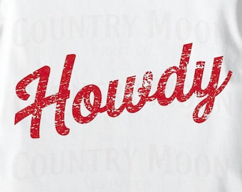 Bonjour Western PNG | Chemise de cow-girl tendance, téléchargement par sublimation
