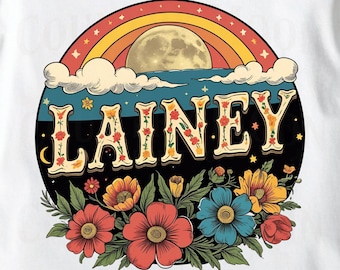Lainey Cowgirl PNG | Trending Western Country Music Festival Shirt Design, Sublimation Download