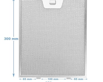 4055081220 Filter For Cooker Hood 300x253mm Range Hood Oil Filter Extractor Grease Filter Kitchen