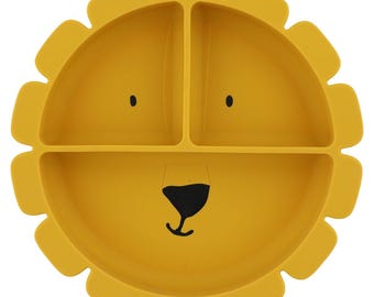 Silicone Animal Suction Plate • Baby Plate