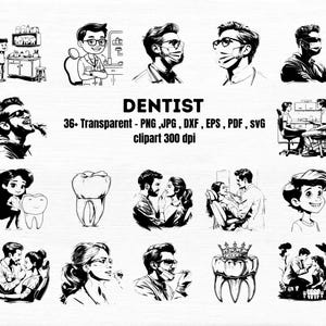 Dentist SVG Bundle: Dental Office Decor, Cricut Files (Digital Download)
