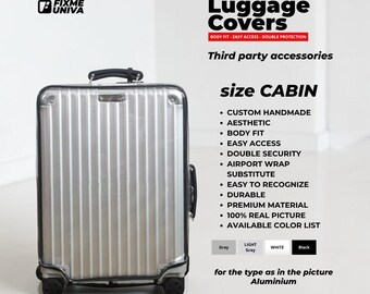 Custom Fit Luggage CLS88 aluminum suitcase protector for Scratch Protection Cabin size