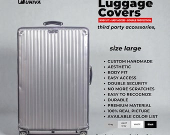 Luggage covers CLS88 size large aluminum suitcase protector for Scratch Protection custom fit