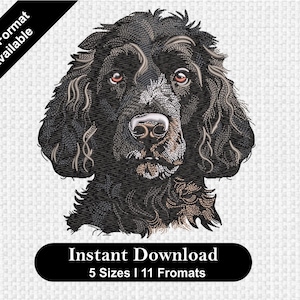 Dog Embroidery Design: Redwork Sketch (Digital Download)