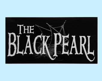 Pirates of the Caribbean Decal The Black Pearl Car Accessory Bumper Sticker