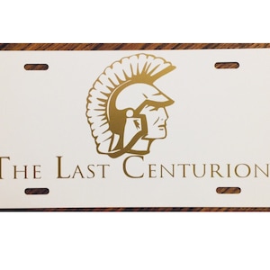 Doctor Who Inspired License Plate The Last Centurion Rory Williams Car Tag Accessory