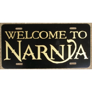 C. S. Lewis Chronicles of Narnia Car Tag License Plate