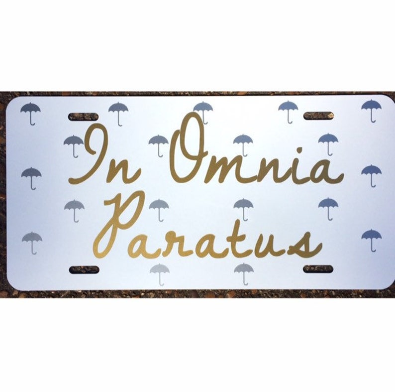 Gilmore Girls License Plate In Omnia Paratus Car Life And Death Brigade Accessory Electronics Accessories Car Parts Accessories Delaweb Net