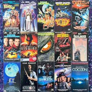 SF/アドベンチャーVHS映画バラエティ - 80年代 90年代 ビンテージ レトロ 物理メディア
