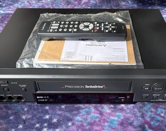 Mitsubishi HS-U748 VCR S-VHS -Original Anleitung & Fernbedienung