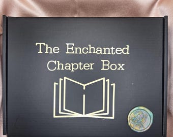 Caja Misteriosa del Capítulo Encantado: Regalo para amantes de la lectura con joyas y pegatinas