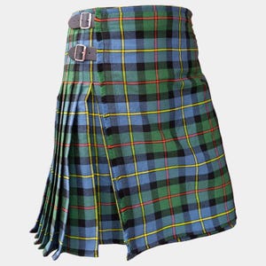 MacLeod of Harris Ancient Tartan kilt - 16 oz 8 yard Scottish Highland Traditional Handmade Scotland Kilt - Traditional Acrylic Wool Kilt