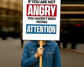 Resist Protest Sign Printable: Anti Trump Political Poster (6 Sizes Digital Download)
