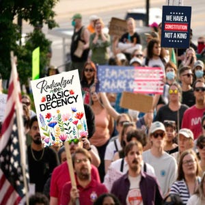 Radicalized By Basic Decency Resist Protest Sign Printable,Diversity Poster Sign, protest Poster, protest sign, trump protest sign, 16X20 poster, protest signs, Political sign, anti trump poster, Democracy sign, Restist sign, Anti trump sign
No kings sign, Anti Trump yard sign, Anti Fascism, Resist, Democracy, No Kings in America, We the People, protest art, Political Satire, Musk
Anti Donald trump
political humor
Ideas for trump signs
protest downloads collectibles
Protest Signs