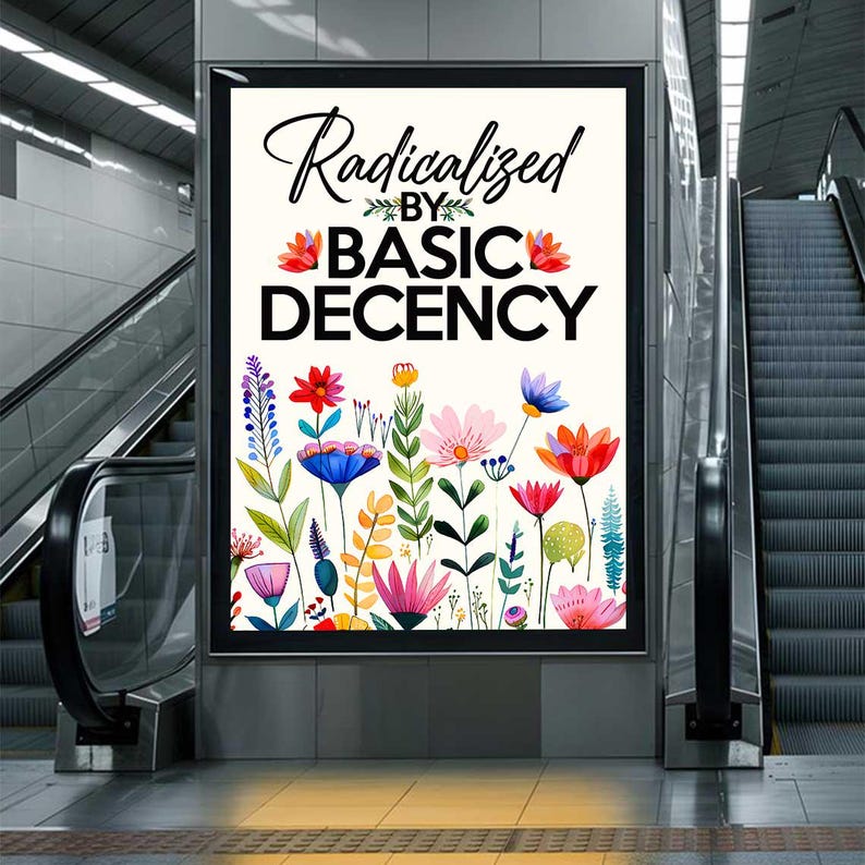 Radicalized By Basic Decency Resist Protest Sign Printable,Diversity Poster Sign, protest Poster, protest sign, trump protest sign, 16X20 poster, protest signs, Political sign, anti trump poster, Democracy sign, Restist sign, Anti trump sign
No kings sign, Anti Trump yard sign, Anti Fascism, Resist, Democracy, No Kings in America, We the People, protest art, Political Satire, Musk
Anti Donald trump
political humor
Ideas for trump signs
protest downloads collectibles
Protest Signs