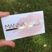 Rose Gold Foil Business Cards | perfect for makeup artist, hair stylist, microblading, balayage, cosmetologist, nail artist, hair salon 