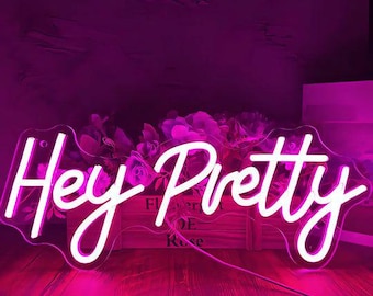 Custom Neon Decor Sign, Personalized Neon Wall Decor,Neon Bar Sign,Neon Wall Art,Home Decor Sign,Bedroom Neon Sign,Pink Neon Sign,Neon Decor