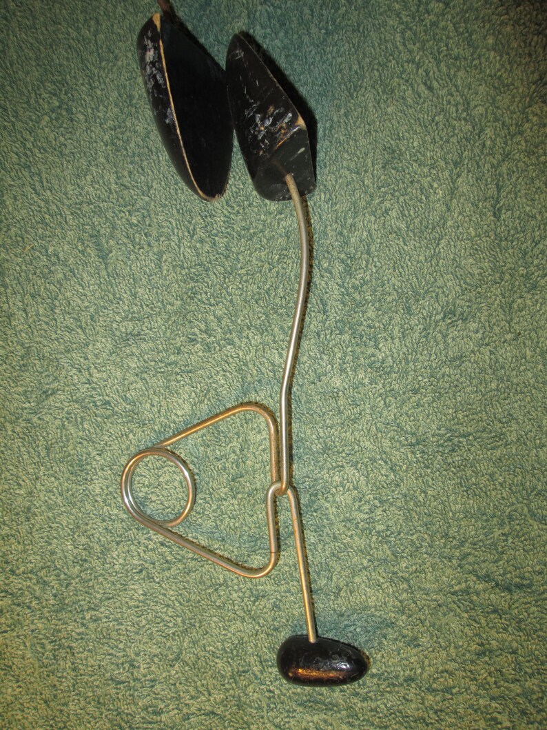 Wood and Wire Shoe Stretcher Forms Pair of Vintage Simplex Wood and Wire Shoe Forms or Stretchers Vintage Farm Style Shoe Stretcher Forms